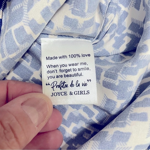 Joyce & Girls Silk Print tank top size XL - Picture 9 of 11